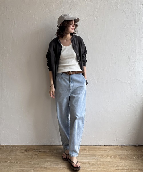 LBC（エルビーシー）の「後ろリボンキャップ（キャップ・レディース・ブラック/ライトベージュ/グレー/マスタード・FREE）」の13枚目の写真