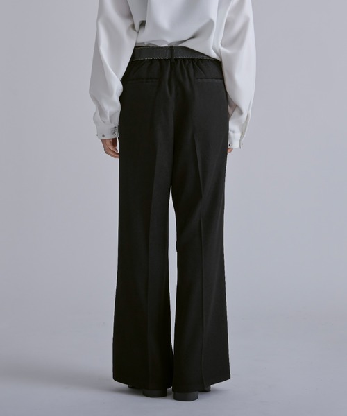 Ellno Loset(エルノロゼット)の「カラーフレアパンツ/ SET UP対応(その他パンツ・メンズ・ブラック/マスタード/チャコールグレー・X-SMALL/LARGE/MEDIUM/SMALL)」の6枚目の写真