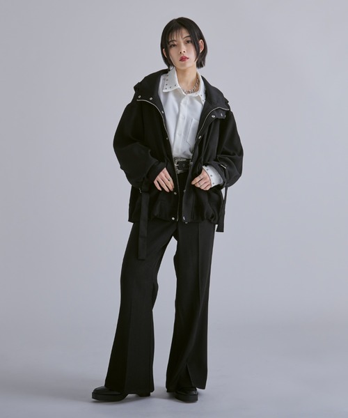 Alo Yaga ◆アロ ラウンジ セミシア フレアパンツ セール】カラーフレアパンツ/ SET UP対応（その他パンツ