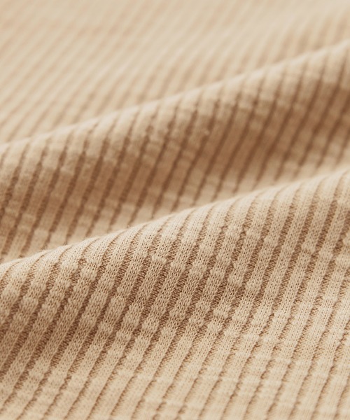 CHAN ME（チャンミ）の「配色ボートネックメロートップス（Tシャツ/カットソー・レディース・ベージュ/チャコールグレー/ブラック/ホワイト・LARGE/MEDIUM/X-LARGE）」の12枚目の写真