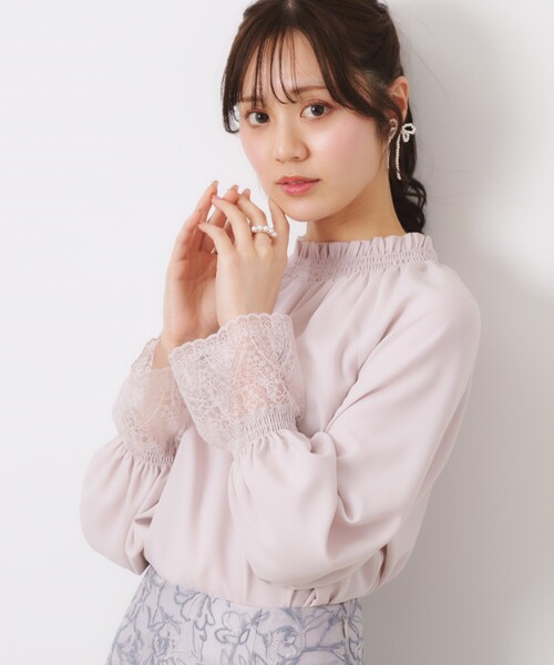 シャーリングフリルが大人かわいい無地カットソーチュニック[K](T) 楽天市場】チュニック ブラウス シャツ レディース 五分袖