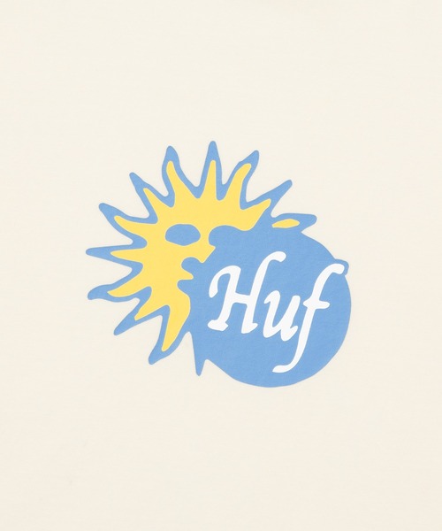 HUF(ハフ)の「TOTAL ECLIPSE RINGER TEE / HUF ハフ リンガーTシャツ(Tシャツ/カットソー・メンズ・ブラック/ナチュラル/マスタード・X-LARGE/LARGE/MEDIUM/SMALL)」の5枚目の写真