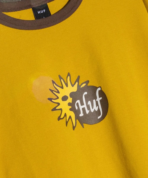 Huf リンガーTシャツ - メルカリ