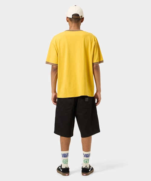 HUF(ハフ)の「TOTAL ECLIPSE RINGER TEE / HUF ハフ リンガーTシャツ(Tシャツ/カットソー・メンズ・ブラック/ナチュラル/マスタード・X-LARGE/LARGE/MEDIUM/SMALL)」の20枚目の写真