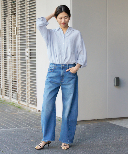 m319_IENA 極美品✨2024SS☘️ラミーリヨセルフェミニンシャツ 38 2024SS IENA 新品タグつき ブラウス