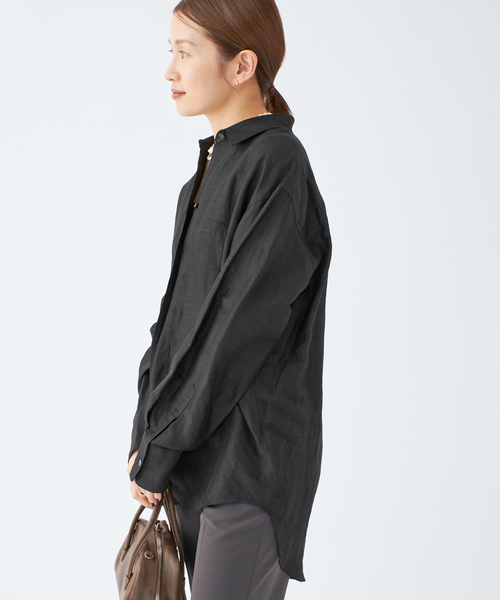 IENA イエナ ラミーリヨセルロングシャツ 36 大人気完売品 IENA イエナ