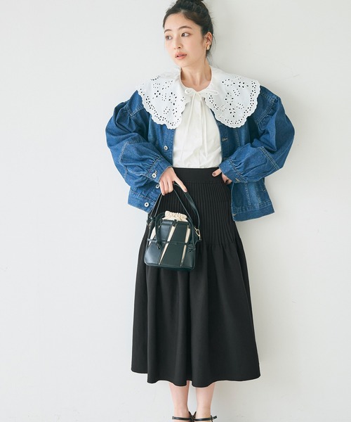 セール】スポンディッシュニットスカート（スカート）｜coca（coca