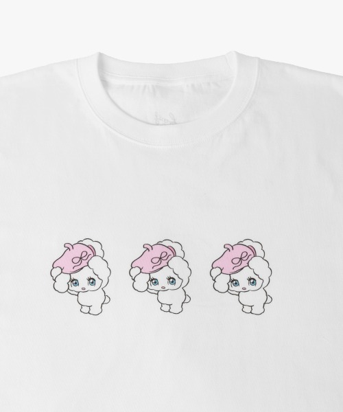 kaorinomori(カオリノモリ)の「kaorinomori kaori×foxy TシャツL / カオリノモリ(Tシャツ/カットソー・レディース・ブラック/ホワイト・LARGE)」の7枚目の写真