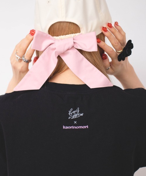 kaorinomori(カオリノモリ)の「kaorinomori kaori×foxy TシャツL / カオリノモリ(Tシャツ/カットソー・レディース・ブラック/ホワイト・LARGE)」の10枚目の写真