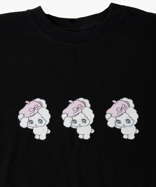 kaorinomori(カオリノモリ)の「kaorinomori kaori×foxy TシャツL / カオリノモリ(Tシャツ/カットソー・レディース・ブラック/ホワイト・LARGE)」の13枚目の写真