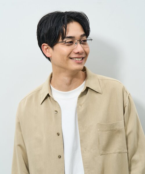 セール】ウェリントン型 メガネ｜軽量｜耐久性｜チタン｜伊達