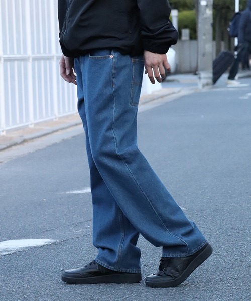 FIRST DOWN（ファーストダウン）の「【FIRST DOWN/ファーストダウン】BAGGY FIT JEAN/バギーフィットジーン（デニムパンツ・メンズ・ブラック/ネイビー/ブルー・M/L/XL）」の14枚目の写真