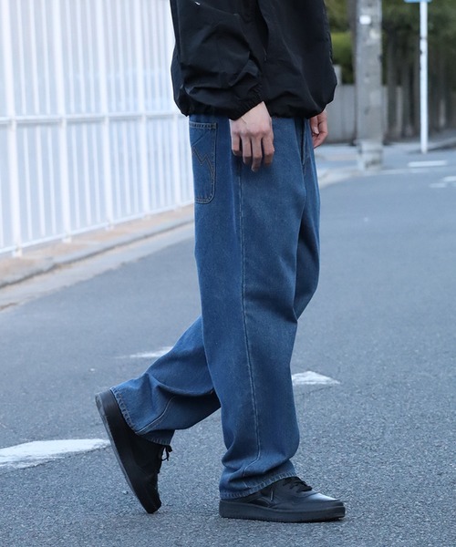 FIRST DOWN（ファーストダウン）の「【FIRST DOWN/ファーストダウン】BAGGY FIT JEAN/バギーフィットジーン（デニムパンツ・メンズ・ブラック/ネイビー/ブルー・M/L/XL）」の15枚目の写真
