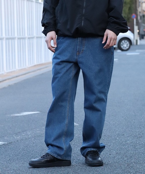 FIRST DOWN（ファーストダウン）の「【FIRST DOWN/ファーストダウン】BAGGY FIT JEAN/バギーフィットジーン（デニムパンツ・メンズ・ブラック/ネイビー/ブルー・M/L/XL）」の13枚目の写真