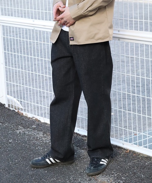 FIRST DOWN（ファーストダウン）の「【FIRST DOWN/ファーストダウン】BAGGY FIT JEAN/バギーフィットジーン（デニムパンツ・メンズ・ブラック/ネイビー/ブルー・M/L/XL）」の4枚目の写真