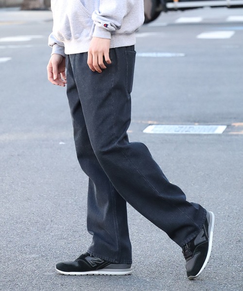 FIRST DOWN（ファーストダウン）の「【FIRST DOWN/ファーストダウン】BAGGY FIT JEAN/バギーフィットジーン（デニムパンツ・メンズ・ブラック/ネイビー/ブルー・M/L/XL）」の9枚目の写真