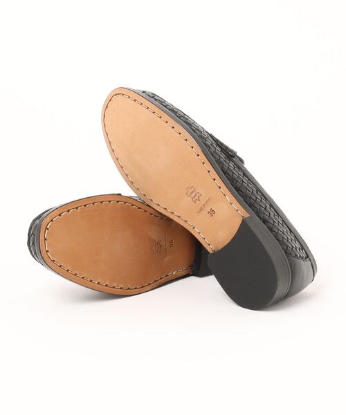 PASCUCCI（パスクッチ）の「【PASCUCCI】レザーメッシュローファー(D51600)（ローファー・レディース・シルバー/ブラック/ホワイト・35/36/37/38/39）」の5枚目の写真