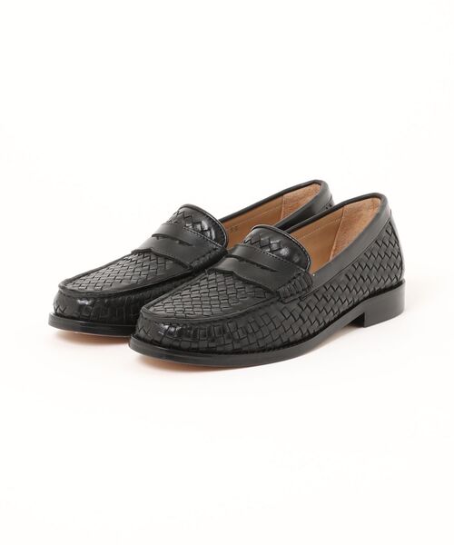 PASCUCCI（パスクッチ）の「【PASCUCCI】レザーメッシュローファー(D51600)（ローファー・レディース・シルバー/ブラック/ホワイト・35/36/37/38/39）」の6枚目の写真