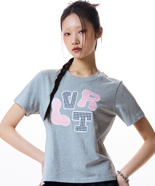 Tシャツ・カットソー [LUVISTRUE]LVTR PK TEE COLOR セール】LVTR PATCH TEE（Tシャツ/カットソー）｜LUVISTRUE