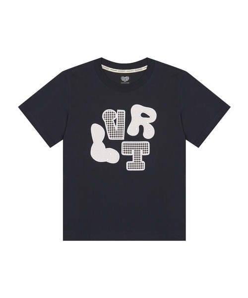 【LUV IS TRUE】LVTR パッチ ロゴTシャツ♡ セール】LVTR PATCH TEE（Tシャツ/カットソー）｜LUVISTRUE