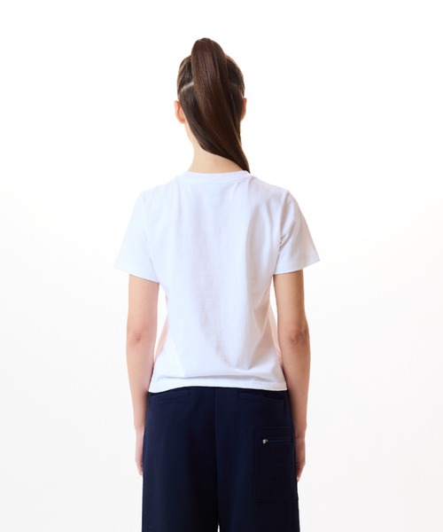 LUVISTRUE(ラヴイズトゥルー)の「LVTR PATCH TEE(Tシャツ/カットソー・レディース・グレー/ネイビー/ホワイト・FREE)」の13枚目の写真