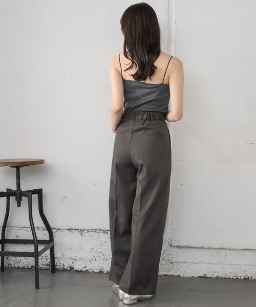 RETRO GIRL(レトロガール)の「アソートカップ付キャミ(キャミソール・レディース・ブラック系その他/シルバー/ライトベージュ/ブラック/オフホワイト・FREE)」の14枚目の写真