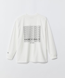 【AMERICAN RAG CIE】リピートロゴロンT(ユニセックス)