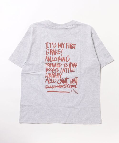 Ocean Pacific(オーシャンパシフィック)の「【OP/オーピー】キッズアーティストコラボTシャツ バックプリント(Tシャツ/カットソー・キッズ・ヘザーグレー/ホワイト/チャコールグレー・110/120/130/140/150/160/100)」の13枚目の写真