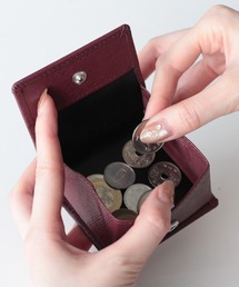 STYLE＝（スタイルイコール）の「【STYLE=】コインケース 小銭入れ レディース メンズ 本革 出しやすい ボックス型 コンパクト スナップボタン付き（コインケース）」