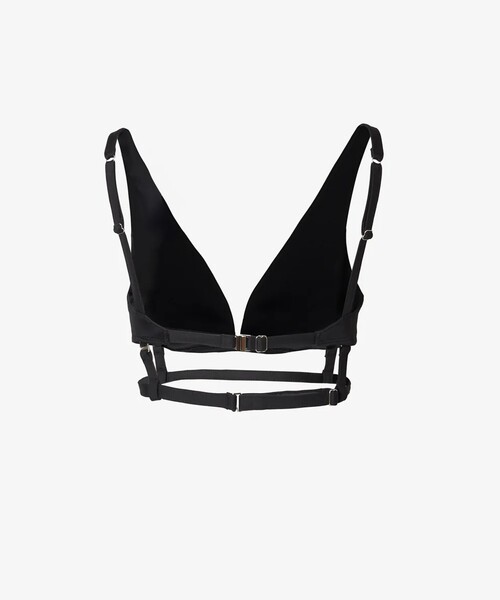STUDIOUS（ステュディオス）の「【POOLDE/プールデ】Bow Bra Top/ブラトップス（その他トップス・レディース・ブラック/ベージュ・S/M）」の6枚目の写真