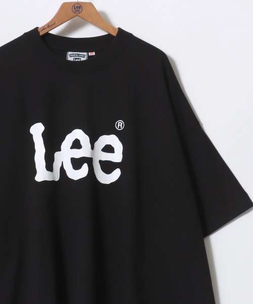 Lee(リー)の「Lee/リー SUPERSIZED LEE LOGO SS TEE/オーバーサイズ ビッグロゴ プリント 半袖Tシャツ/フリーサイズ/レディース メンズ(Tシャツ/カットソー・レディース・ホワイト/ブラック・FREE)」の10枚目の写真