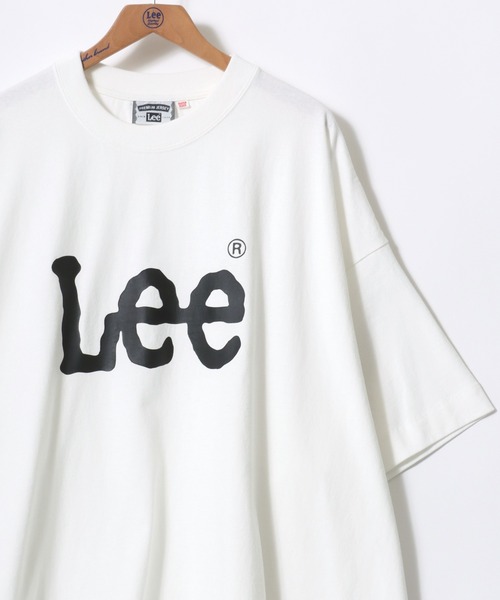 Lee(リー)の「Lee/リー SUPERSIZED LEE LOGO SS TEE/オーバーサイズ ビッグロゴ プリント 半袖Tシャツ/フリーサイズ/レディース メンズ(Tシャツ/カットソー・レディース・ホワイト/ブラック・FREE)」の11枚目の写真