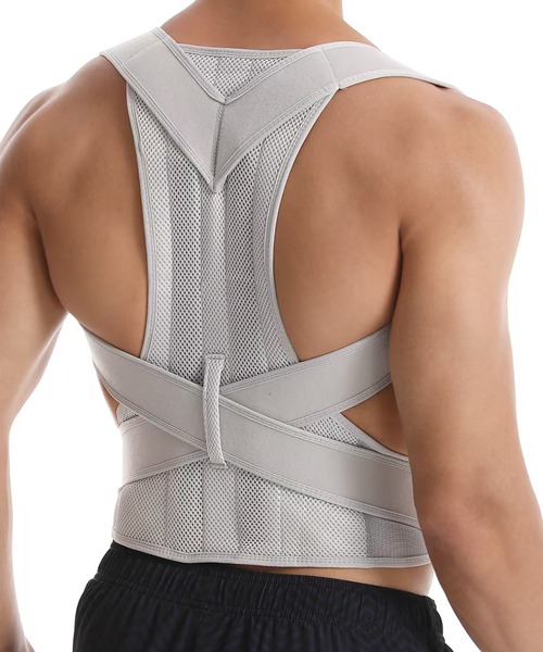 CALIFORNIA OUTFITTERS（カリフォルニア アウトフィッターズ）の「3-3A1 姿勢補助ベルト 猫背 背筋 補正 サポート（インナーウェア/肌着・メンズ・ライトグレー・S/M/L/XL）」の10枚目の写真