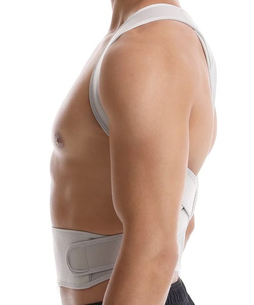 CALIFORNIA OUTFITTERS（カリフォルニア アウトフィッターズ）の「3-3A1 姿勢補助ベルト 猫背 背筋 補正 サポート（インナーウェア/肌着・メンズ・ライトグレー・S/M/L/XL）」の13枚目の写真