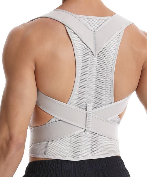 CALIFORNIA OUTFITTERS（カリフォルニア アウトフィッターズ）の「3-3A1 姿勢補助ベルト 猫背 背筋 補正 サポート（インナーウェア/肌着・メンズ・ライトグレー・S/M/L/XL）」の11枚目の写真
