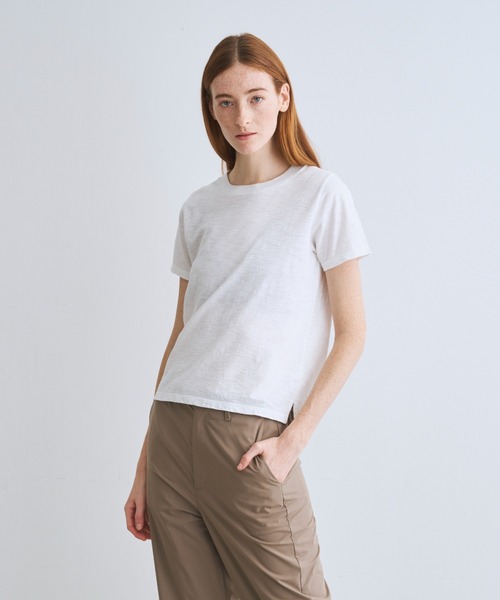 【激安通販 オンラインショップ】日用品 セール】シアースラブ Tシャツ（Tシャツ/カットソー）｜three トップス