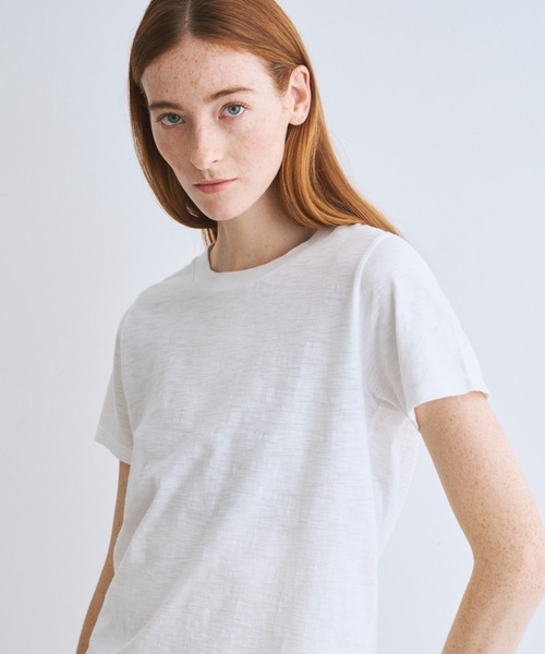 three dots 白　カットソー unisex】2パックTシャツ（Tシャツ/カットソー）｜three dots