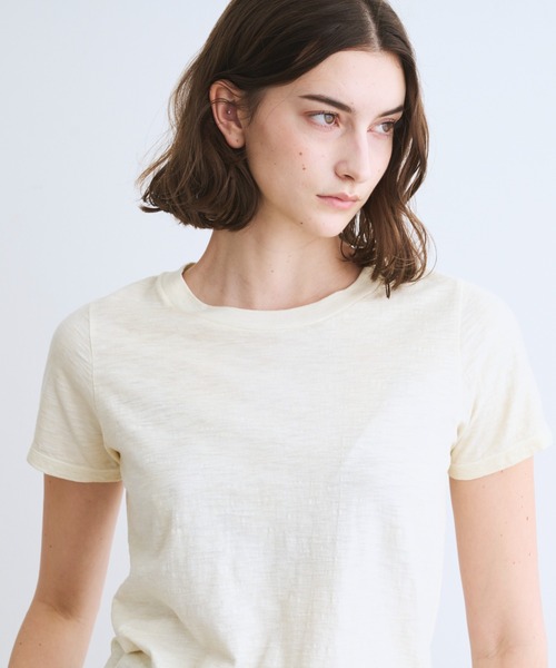 【美品】スリードッツ-three dots-カットソー three dots（スリードッツ）Tシャツ・カットソー 黒 サイズ:L