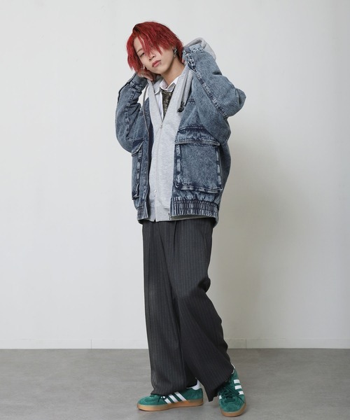 ビンテージ　デニムパーカー　カバーオール　デニムジャケット ビンテージ デニムパーカー カバーオール デニムジャケット