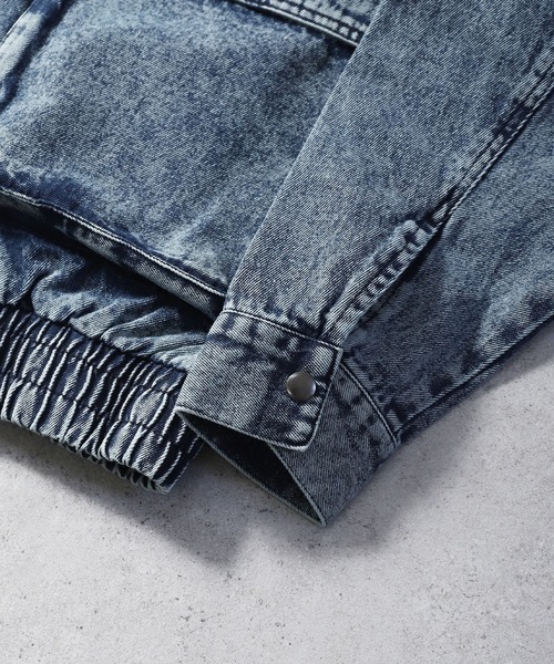 ZIP FIVE】デニム ケミカル カバーオール / デニムジャケット（デニム