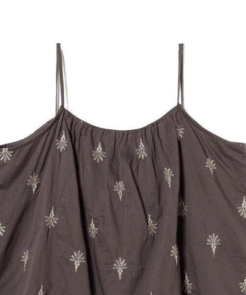 B:MING by BEAMS（ビーミングバイビームス）の「インド 総刺繍 キャミソール（キャミソール・レディース・オフホワイト/スミクロ・ONE SIZE）」の11枚目の写真