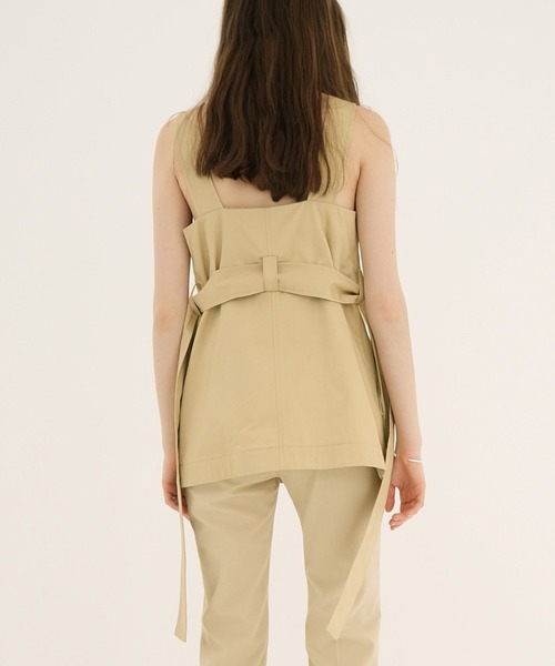 トップス CLANE TRENCH DETAIL BUSTIER セール】TRENCH DETAIL BUSTIER（その他トップス）｜CLANE