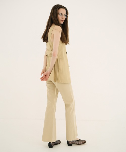 トップス CLANE TRENCH DETAIL BUSTIER セール】TRENCH DETAIL BUSTIER（その他トップス）｜CLANE