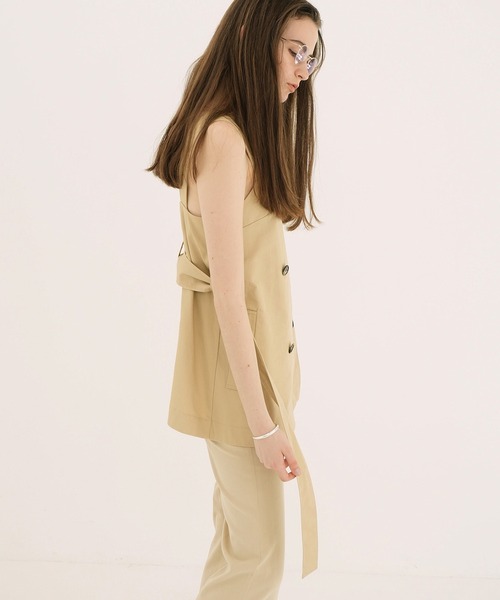 トップス CLANE TRENCH DETAIL BUSTIER セール】TRENCH DETAIL BUSTIER（その他トップス）｜CLANE