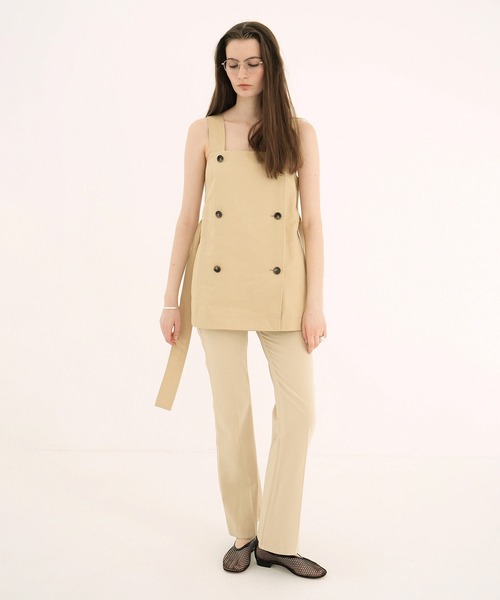 トップス CLANE TRENCH DETAIL BUSTIER セール】TRENCH DETAIL BUSTIER（その他トップス）｜CLANE