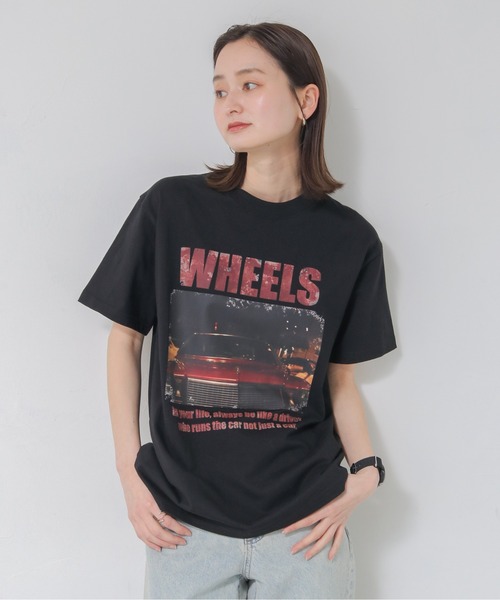 UNIT CHEST（ユニットチェスト）の「【UNIT CHEST】unique unisex T-shirt　VTFAコラボT ”Driver of life” by RIRIKA TOGUCHI（Tシャツ/カットソー・レディース・ホワイト/ブラック・L/M/S）」の20枚目の写真