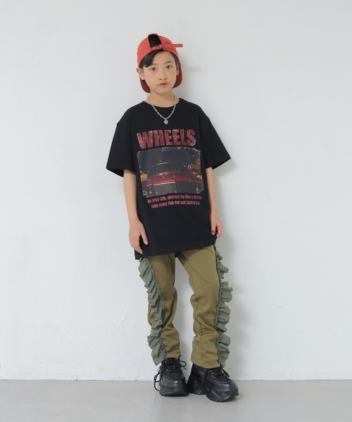 UNIT CHEST（ユニットチェスト）の「【UNIT CHEST】unique unisex T-shirt　VTFAコラボT ”Driver of life” by RIRIKA TOGUCHI（Tシャツ/カットソー・レディース・ホワイト/ブラック・L/M/S）」の22枚目の写真