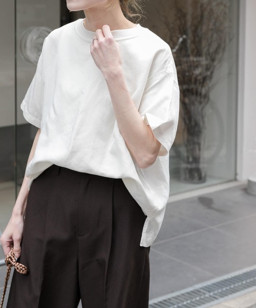 新品タグ付　FORK&SPOON　プルオーバーブラウス　アーバンリサーチドアーズ セール】FORK&SPOON プルオーバーブラウス（Tシャツ/カットソー