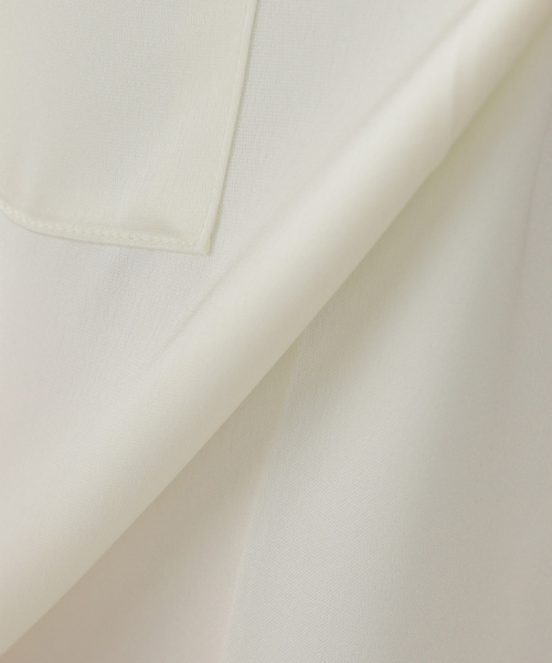 La TOTALITE（ラトータリテ）の「【洗える】サテンワークパンツ（スラックス・レディース・ホワイト/ネイビー/ピンク・36/38）」の21枚目の写真