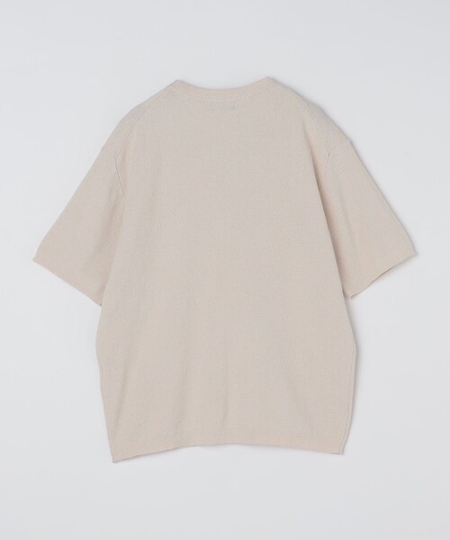 SHIPS(シップス)の「SHIPS:〈手洗い可能〉リネン バスケット ニット Tシャツ(ニット/セーター・メンズ・ライトブルー/ネイビー/クリーム/ナチュラル・SMALL/MEDIUM/LARGE/X-LARGE)」の20枚目の写真
